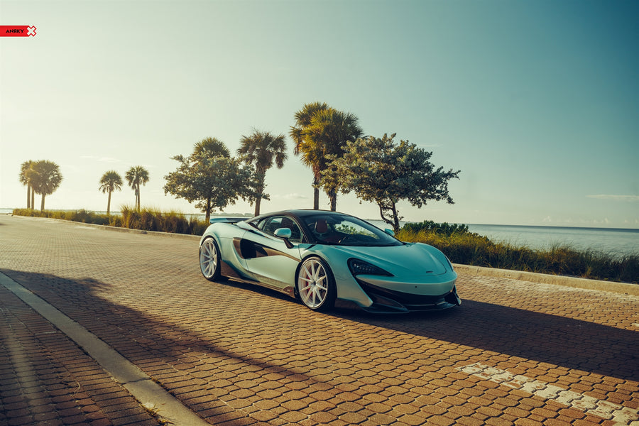 ANRKY AN18 forged wheel on McLaren 600LT