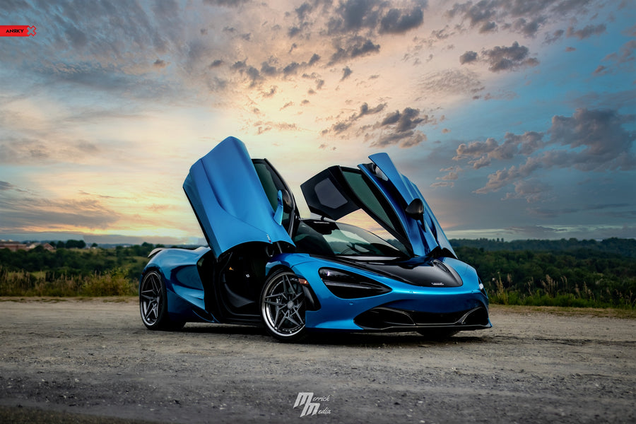 ANRKY S3-X3 forged wheel on McLaren 720S