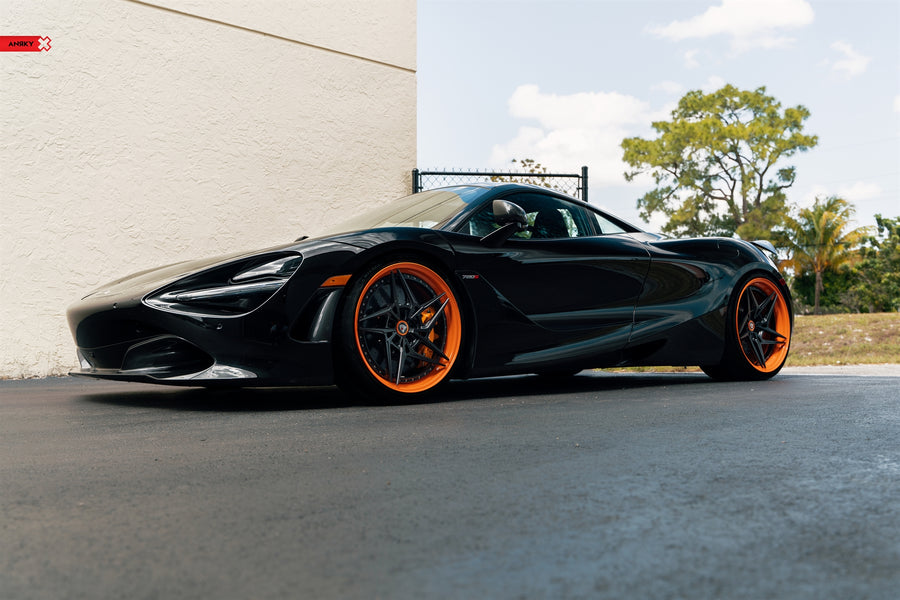 ANRKY S3-X3 forged wheel on McLaren 720S