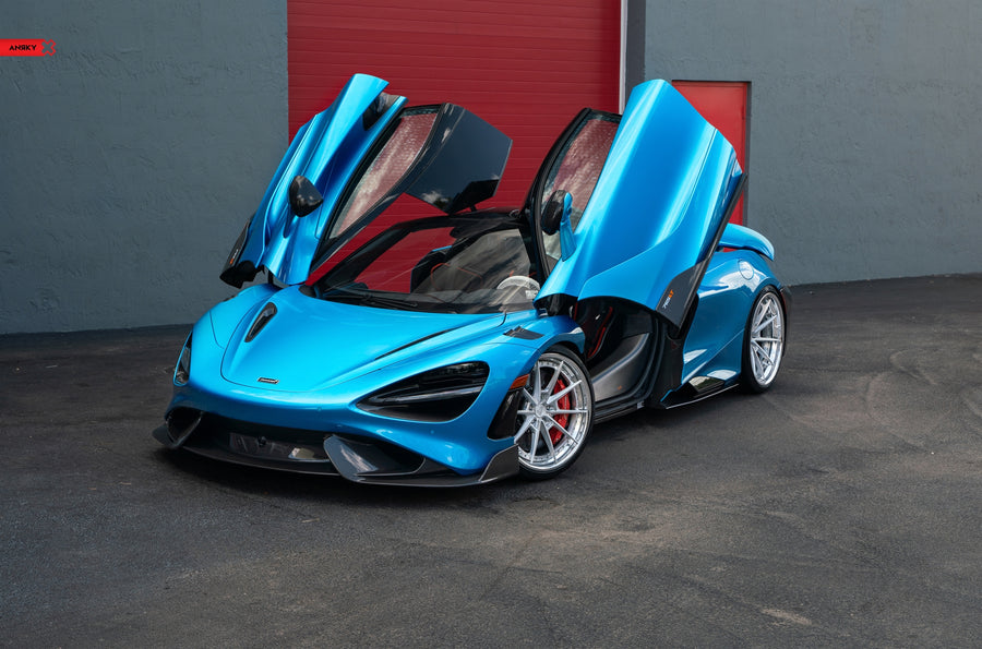 ANRKY AN38 forged wheel on McLaren 765LT