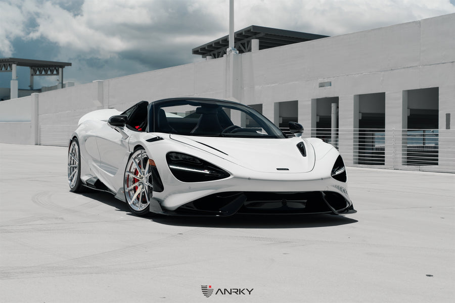 ANRKY AN28 forged wheel on McLaren 765LT Spyder