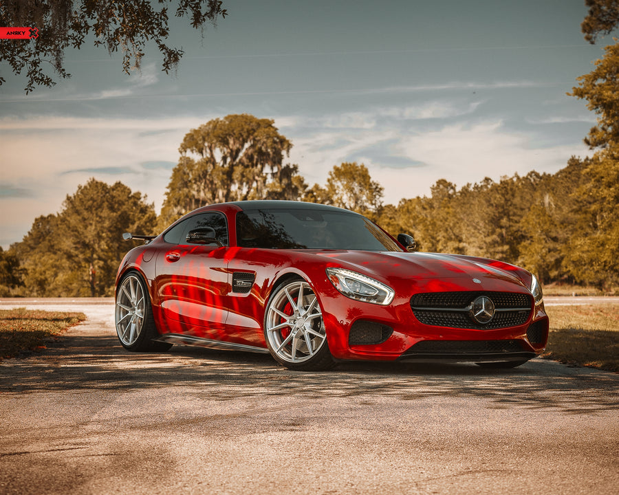 ANRKY AN12 forged wheel on Mercedes Benz AMG GT-S