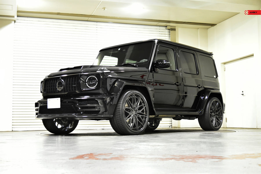 ANRKY S3-X1 forged wheel on Mansory Mercedes Benz G63 AMG