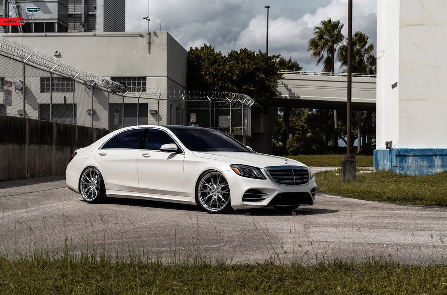 ANRKY S1-X5 forged wheel on Mercedes Benz S560