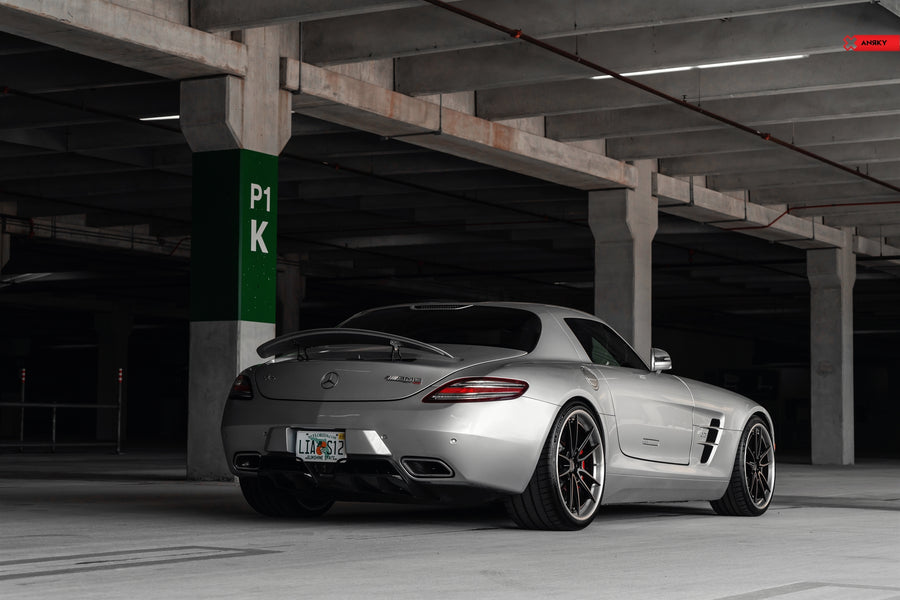 ANRKY AN34 forged wheel on Mercedes Benz SLS AMG