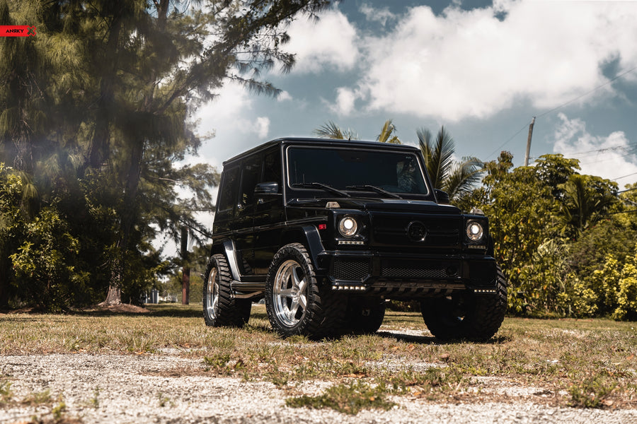 ANRKY RS5 forged wheel on Mercedes-Benz G55