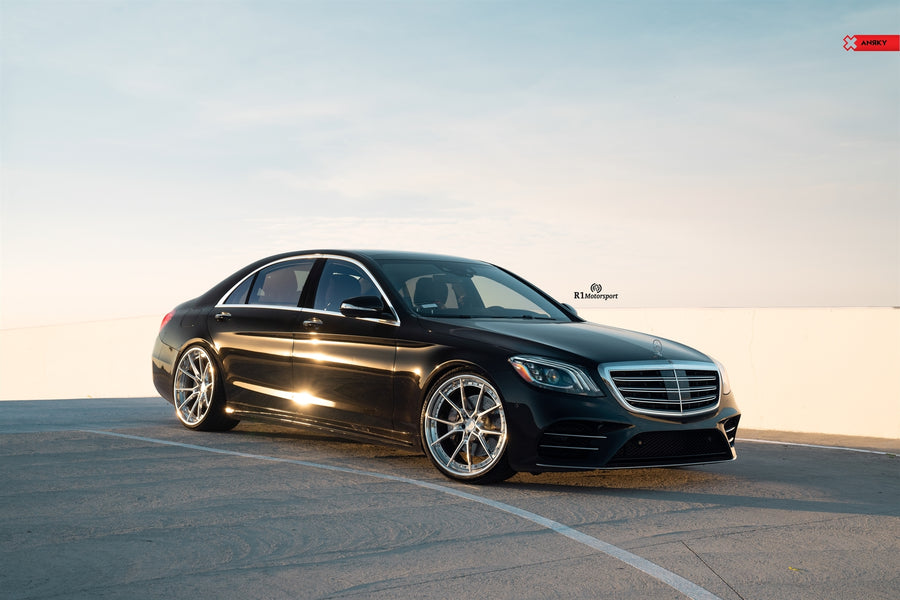 ANRKY AN32 forged wheel on Mercedes Benz S560