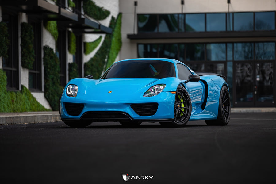ANRKY AN38 forged wheel on Porsche 918 Spyder