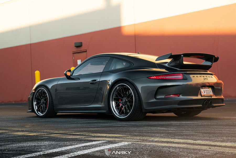 ANRKY RS1 forged wheel on Porsche 991 GT3