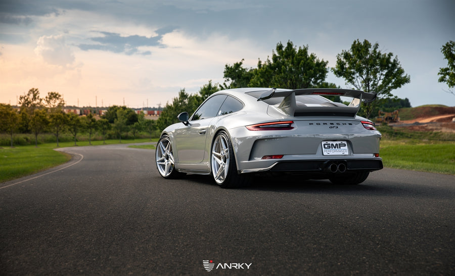 ANRKY S1-X3 forged wheel on Porsche 991 GT3