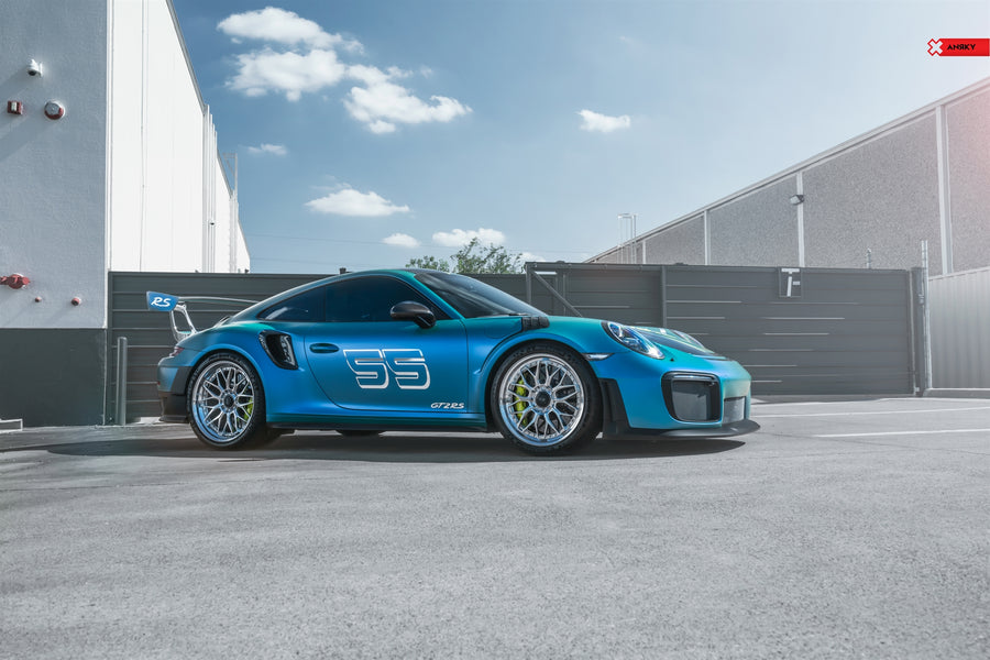 ANRKY RS1 forged wheel on Porsche 991.2 GT2RS