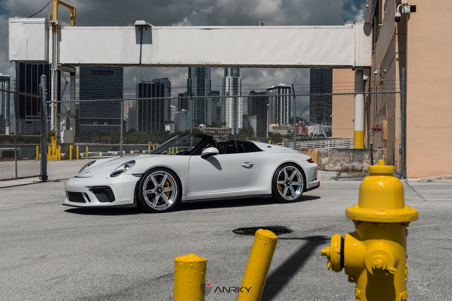 ANRKY AN36-S forged wheel on Porsche 991.2 Speedster AN36-S SeriesTHREE
