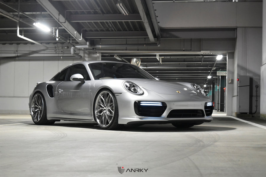 ANRKY S1-X1 forged wheel on Porsche 991.2 Turbo S