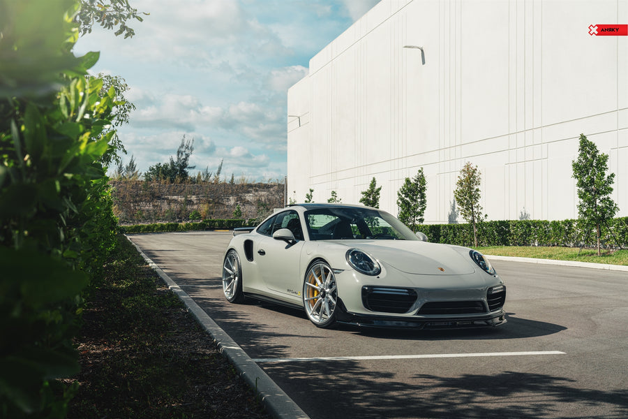 ANRKY AN12 forged wheel on Porsche 991TT-S