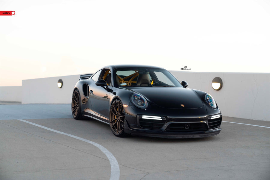 ANRKY AN24 forged wheel on Porsche 991TT-S