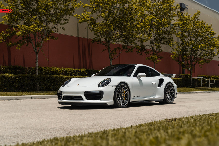 ANRKY AN30 forged wheel on Porsche 991TT-S