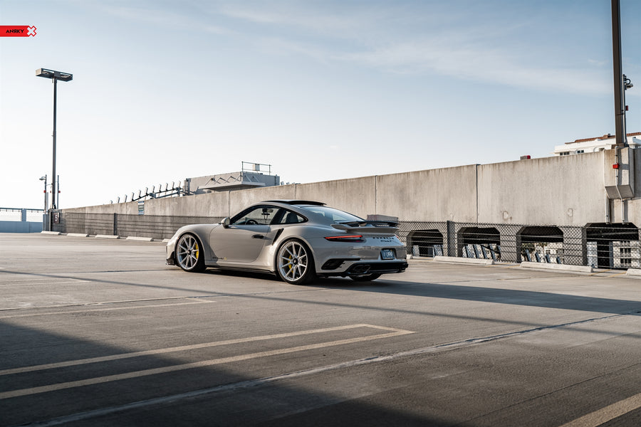 ANRKY AN12 forged wheel on Porsche 991TT-S