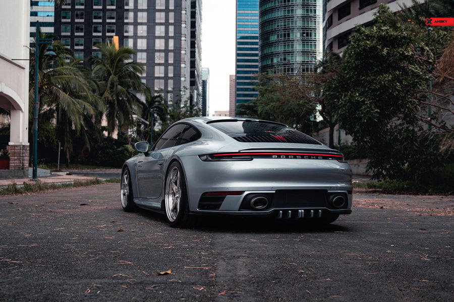 ANRKY RS5 forged wheel on Porsche 992 C2S