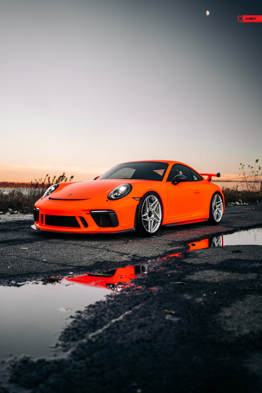 ANRKY S1-X3 forged wheel on Porsche 991 GT3