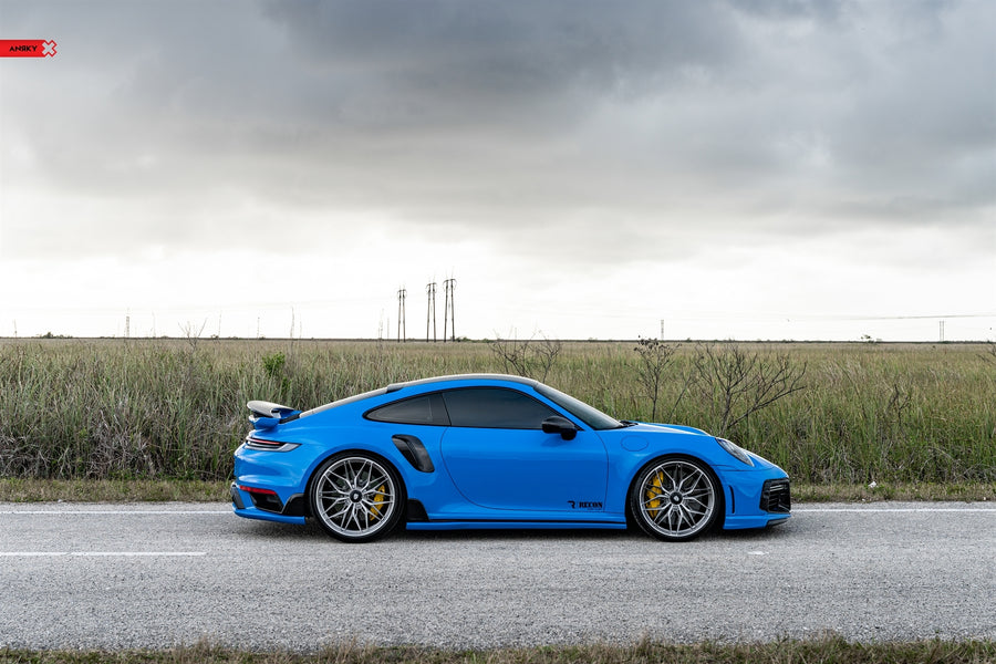 ANRKY S1-X1 forged wheel on Porsche 992 Turbo S