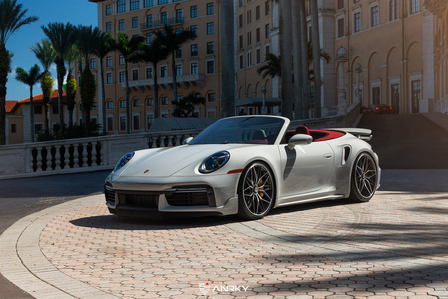 ANRKY S1-X1 forged wheel on Porsche 992TT-S Convertible