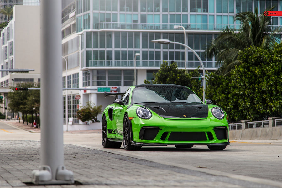 ANRKY S1-X4 forged wheel on Porsche GT3RS