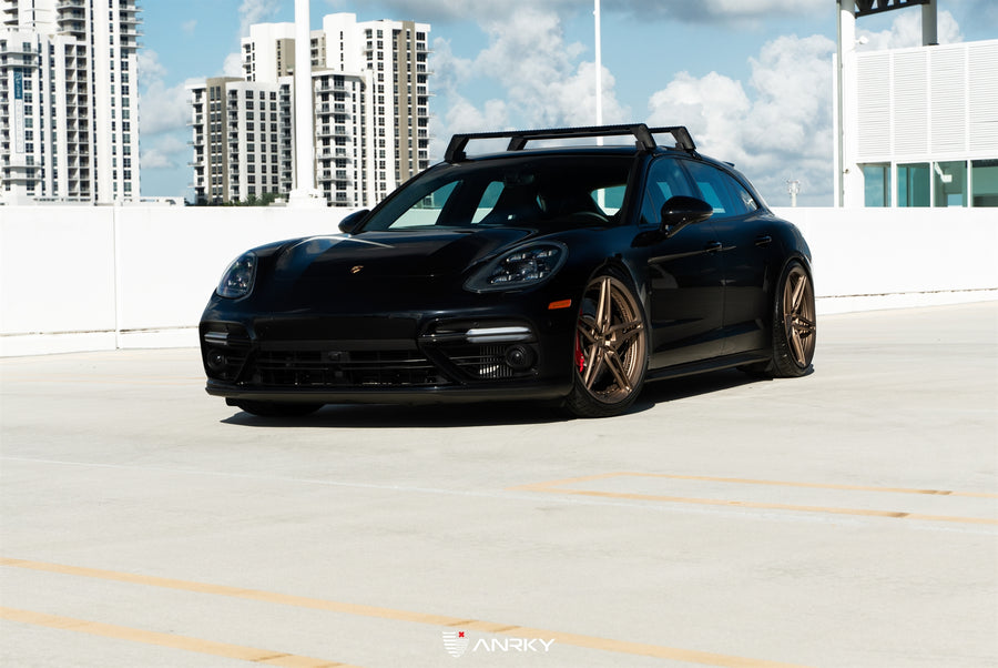 ANRKY AN27 forged wheel on Porsche Panamera Gran Turismo Turbo