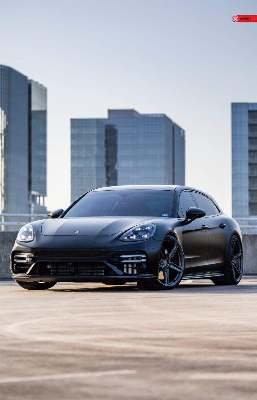 ANRKY AN15 forged wheel on Porsche Panamera Turbo S Sport Turismo