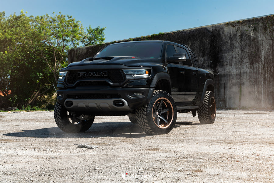 ANRKY AN36-S forged wheel on Ram Trucks