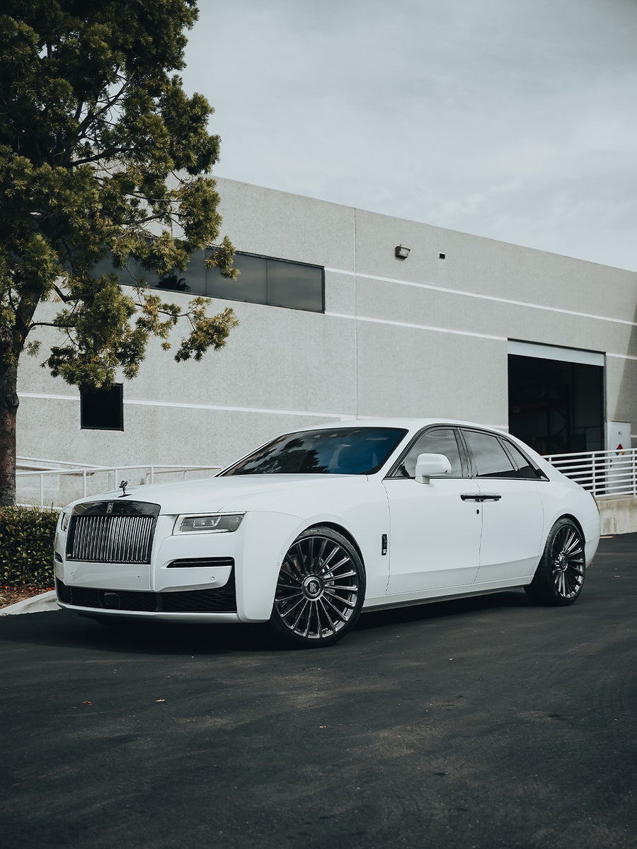 ANRKY RF-182 forged wheel on Rolls Royce Ghost II