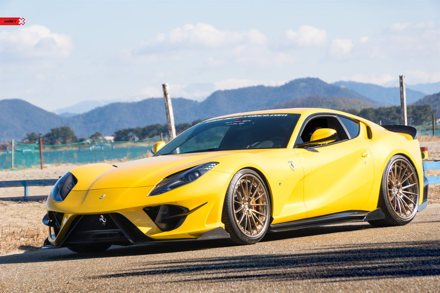 ANRKY AN39 forged wheel on SVR Ferrari 812 Superfast