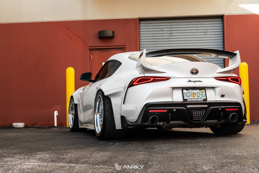 ANRKY S3-X3 forged wheel on Street Hunter Toyota Supra AE90 | X-Series S3-X3