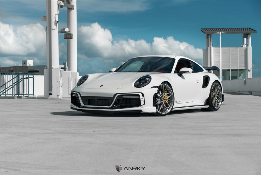 ANRKY S1-X1 forged wheel on TechArt Porsche 992TT-S + X|Series Monoblock S1-X1