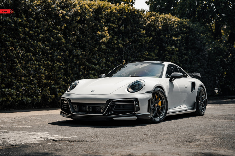 ANRKY S1-X4 forged wheel on TechArt Porsche 992TT-S