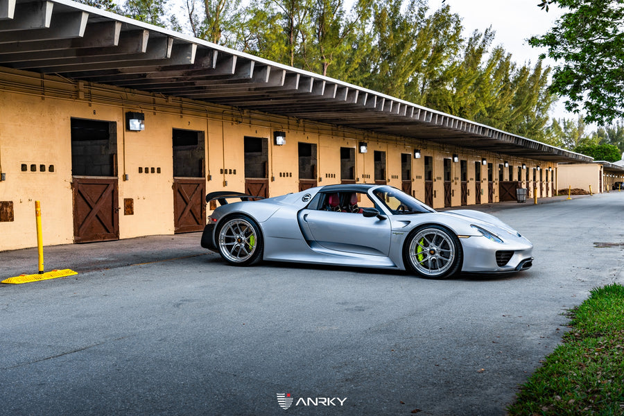 ANRKY XR-301 forged wheel on Porsche 918 Spyder