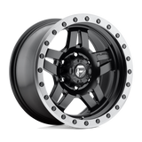 Fuel 1PC D557 ANZA Black wheel