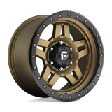 Fuel 1PC D583 ANZA 20x9 +1mm Matte Bronze Black Bead Ring