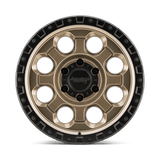 American Racing AR201 18x9 0mm Matte Bronze Black Lip