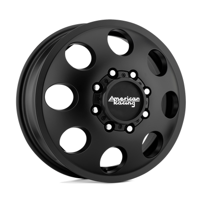 American Racing AR204 BAJA DUALLY Black wheel