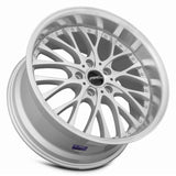 ARC AR6 18x9 +35 Silver Machine Face Chrome Rivet premium Euro wheel