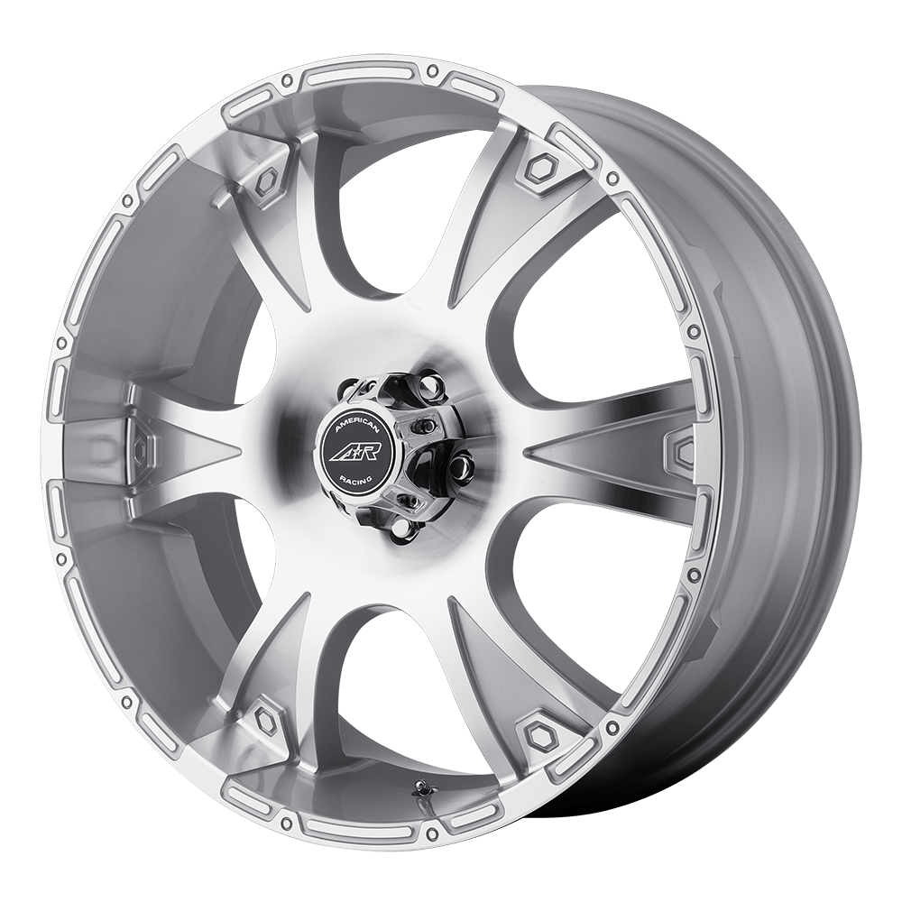 American Racing AR889 DAGGER Silver wheel