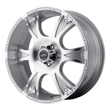 American Racing AR889 DAGGER 17x8 +12mm Silver Machined