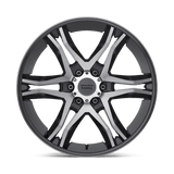 American Racing AR893 Mainline 17x8 Gloss Black Machined aftermarket wheel