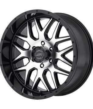 American Racing AR910 18x9 +00 Gloss Black Machined