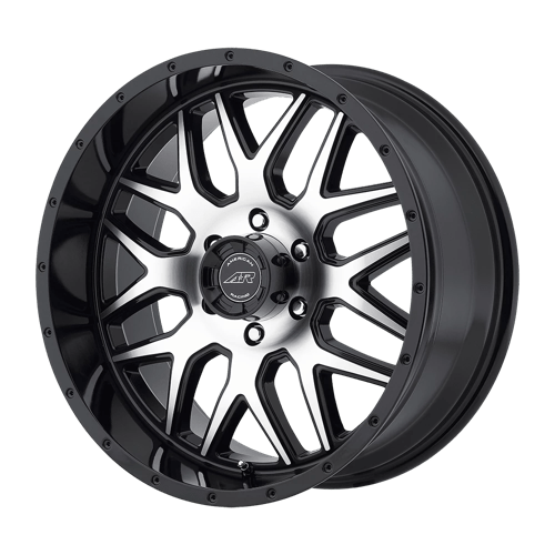 American Racing AR910 18x9 +00 Gloss Black Machined