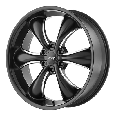 American Racing AR914 TT60 TRUCK Black wheel