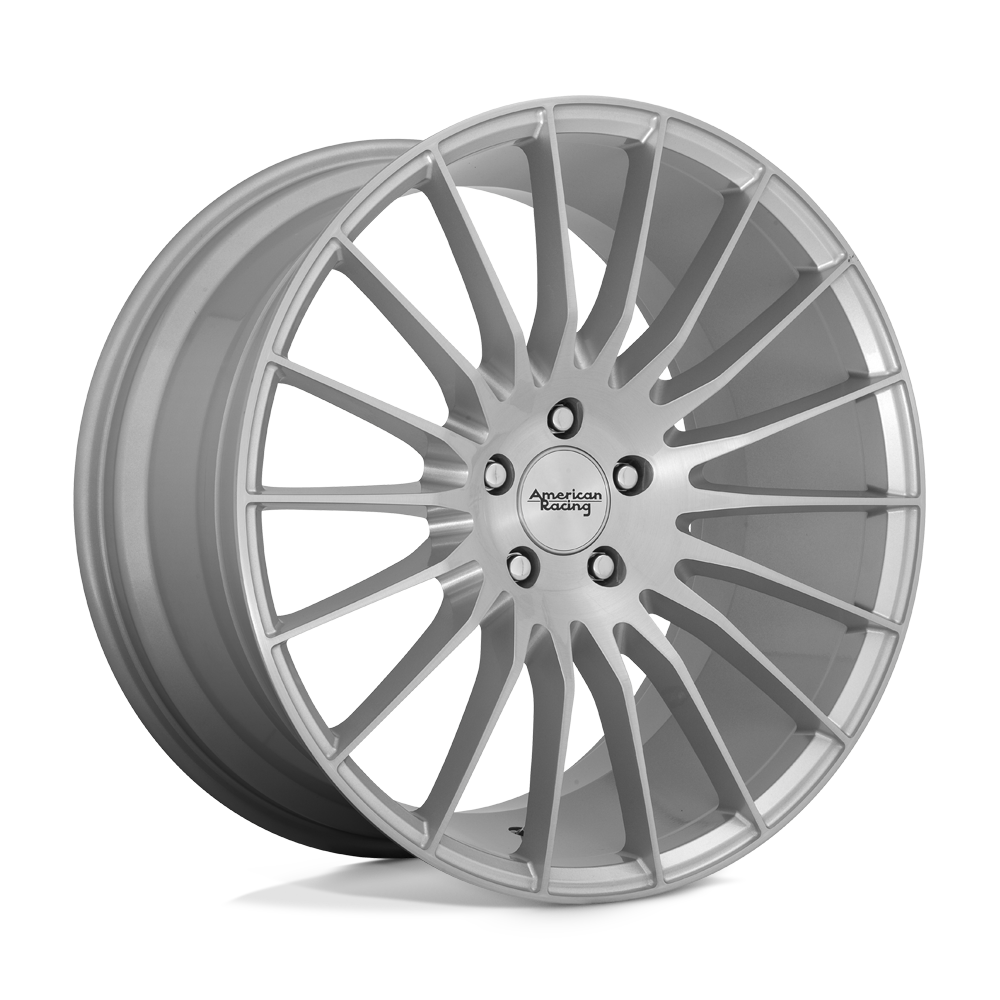 American Racing AR934 FASTLANE Silver wheel