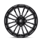 Fuel UTV D821 ARC 24x7 +13 Gloss Black Milled UTV wheel
