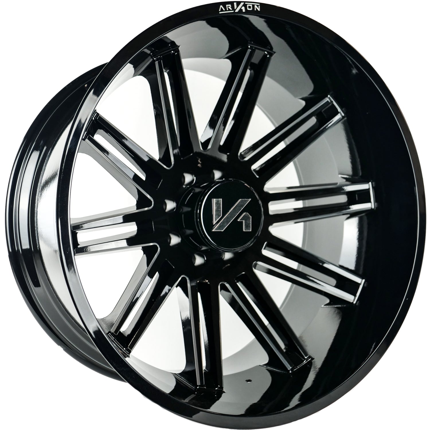 ARKON OFF-ROAD Churchill Gloss Black with Milled Spoke Edges Wheel