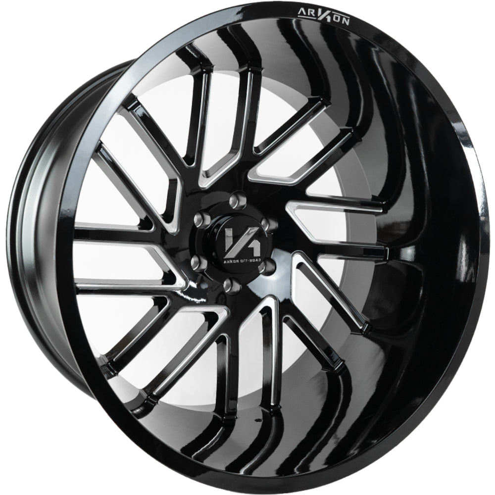 ARKON OFF-ROAD Mandela Gloss Black with Milled Spoke Edges Wheel